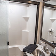 2019 KZ RV Durango Gold G356RLT Fifth Wheel Shower