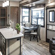 2019 KZ RV Durango Gold G384RLT Fifth Wheel Dinette