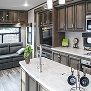 2019 KZ RV Durango Gold G384RLT Fifth Wheel Entertainment Center