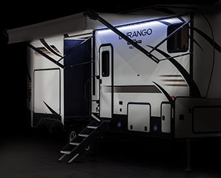 2019 KZ RV Durango Half-Ton D256RKT Fifth Wheel Exterior Awning