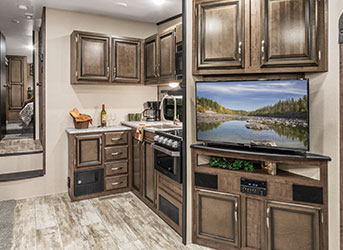 2019 KZ RV Durango Half-Ton D259RLS Fifth Wheel Kitchen