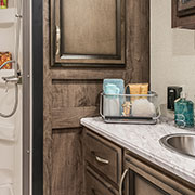 2019 KZ RV Durango Half-Ton D250RES Fifth Wheel Bathroom Closet