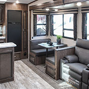 2019 KZ RV Durango Half-Ton D256RKT Fifth Wheel Dinette