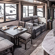 2019 KZ RV Durango Half-Ton D283RLT Fifth Wheel Dinette