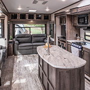 2019 KZ RV Durango Half-Ton D283RLT Fifth Wheel Living Room