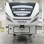 2019 KZ RV Durango Half-Ton D286BHD Fifth Wheel Exterior Front Profile