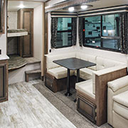 2019 KZ RV Durango Half-Ton D286BHD Fifth Wheel Dinette and Sofa