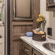 2019 KZ RV Durango Half-Ton D291BHT Fifth Wheel Bathroom Closet