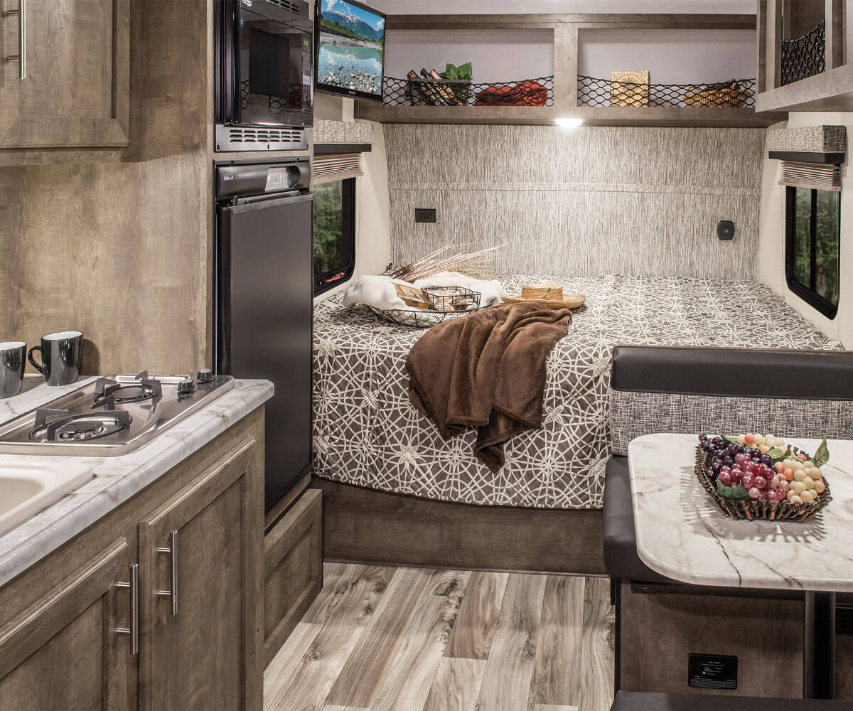 2019 Escape Mini Ultra Lightweight Travel Trailer Kitchen