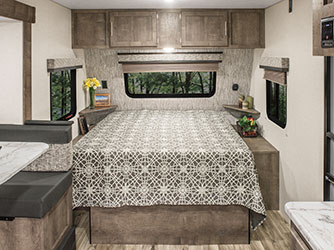 2019 KZ RV Escape E181RB Travel Trailer Bed