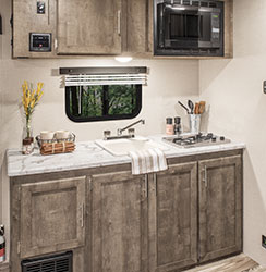 2019 KZ RV Escape E181RB Travel Trailer Kitchen