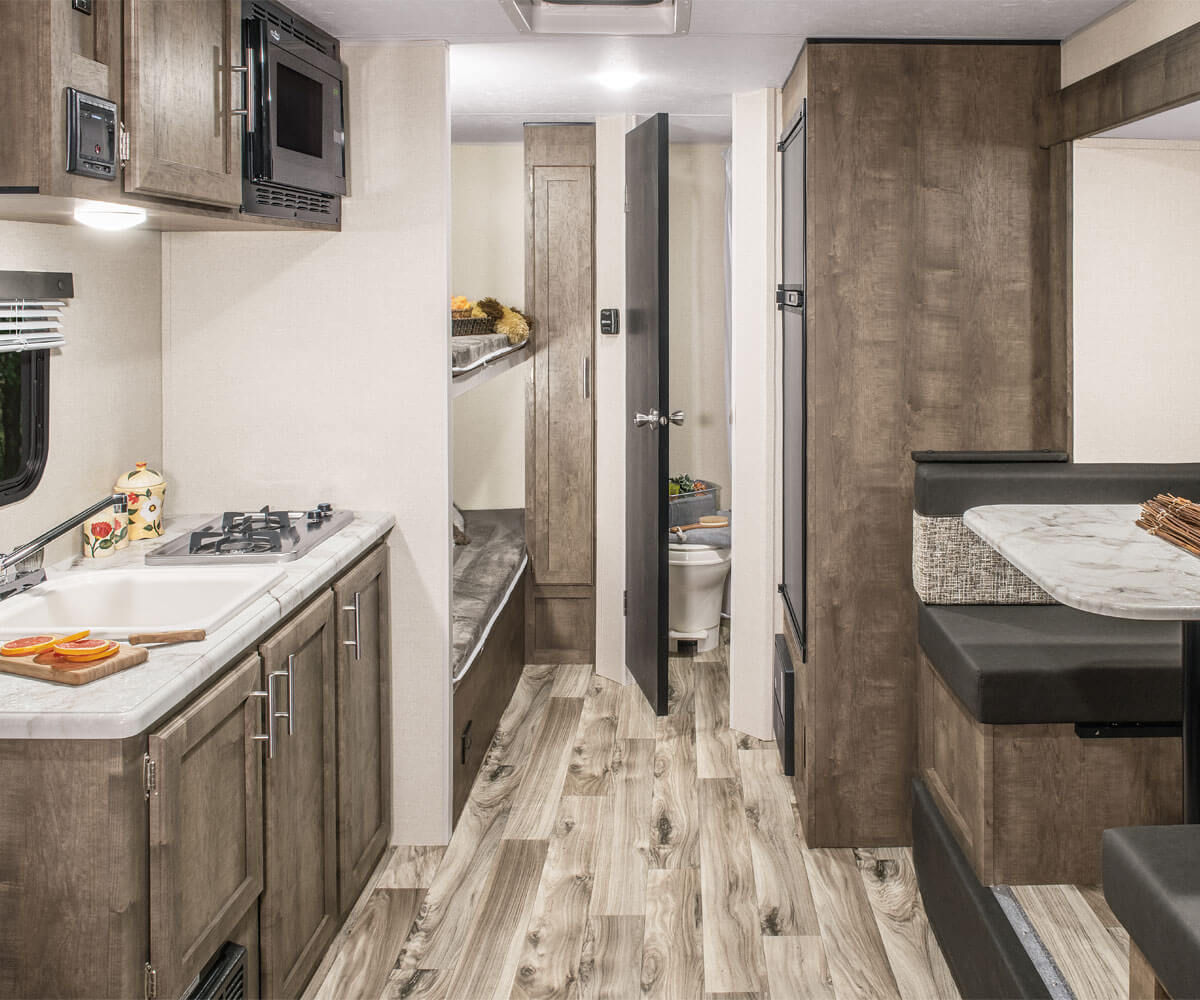 2019 Escape Ultra Lightweight Travel Trailer Kitchen