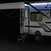 2019 KZ RV Escape E180TH Travel Trailer Toy Hauler Exterior Awning