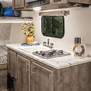 2019 KZ RV Escape E180TH Travel Trailer Toy Hauler Kitchen