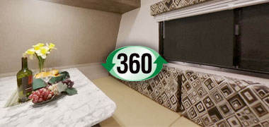 2019 KZ RV Sportsmen Classic SE 130RBSE Travel Trailer Interior 360