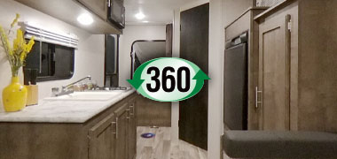 2019 KZ RV Sportsmen Classic 160RBT Travel Trailer Interior 360