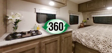 2019 KZ RV Sportsmen Classic 190BH Travel Trailer Interior 360