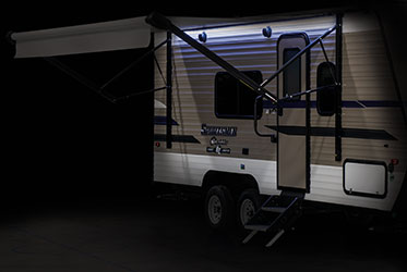 2019 KZ RV Sportsmen Classic 190BH Travel Trailer Exterior Awning