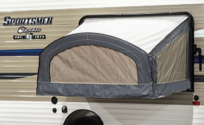 2019 KZ RV Sportsmen Classic Travel Trailer Marine Grade Aqualon Edge Tent Material