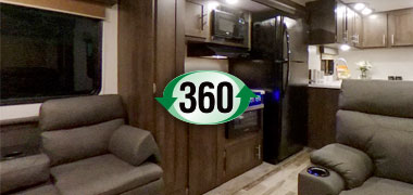 2019 KZ RV Sportsmen Destination 363RL Travel Trailer Interior 360