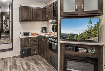 2019 KZ RV Sportsmen 251RL Fifth Wheel Kitchen