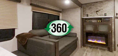 2019 KZ RV Sportsmen LE 291RKLE Travel Trailer Interior 360