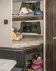 2019 KZ RV Sportsmen SE 230BHSE Travel Trailer Bunks