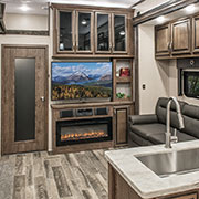 2019 KZ RV Venom V3911TK Fifth Wheel Toy Hauler Entertainment Center