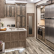 2019 KZ RV Venom V4012TK Fifth Wheel Toy Hauler Kitchen