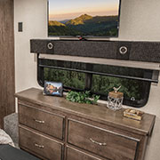 2019 KZ RV Venom V4013TK Fifth Wheel Toy Hauler Bedroom Dresser