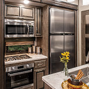 2019 KZ RV Venom V4013TK Fifth Wheel Toy Hauler Kitchen