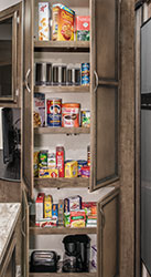 2019 KZ RV Venom V-Series V3411TK Fifth Wheel Toy Hauler Kitchen Pantry