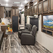 2019 KZ RV Venom V-Series V3517DK Fifth Wheel Toy Hauler Recliners