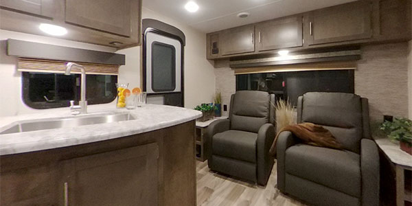 2019 KZ RV Connect SE C271RLSE Travel Trailer Interior 360