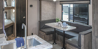 2019 KZ RV Connect SE C231BHKSE Travel Trailer Dinette