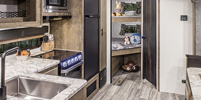 2020 KZ RV Connect SE C231BHKSE Travel Trailer Kitchen