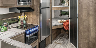 2020 KZ RV Connect SE C241BHKSE Travel Trailer Kitchen