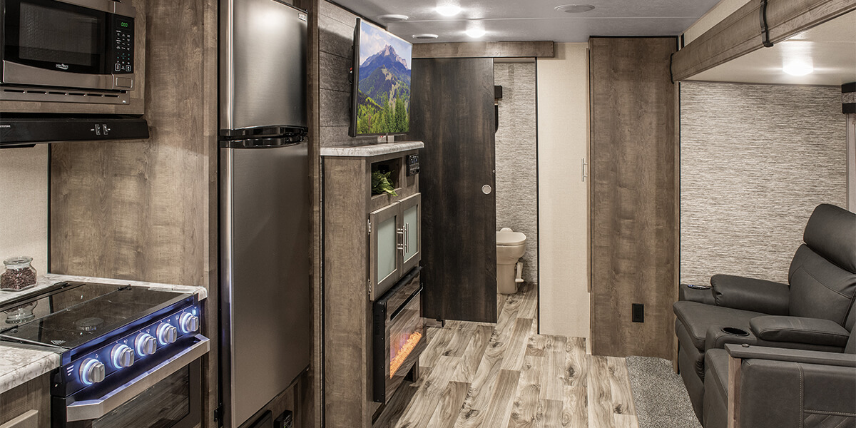 2019 KZ RV Connect C261RB Travel Trailer Kitchen