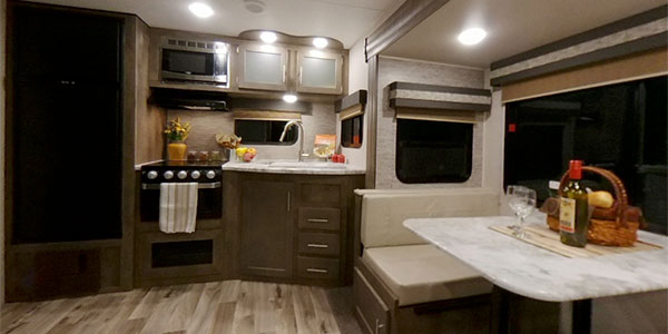 2019 KZ RV Connect C261RKK Travel Trailer Interior 360