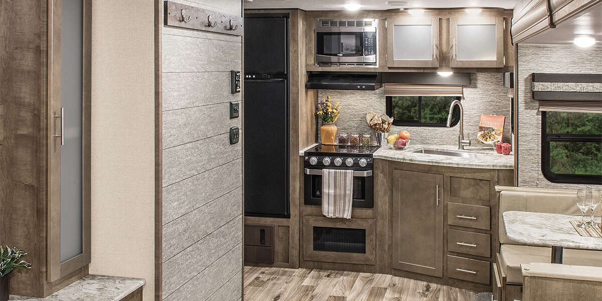 2019 KZ RV Connect C261RKK Travel Trailer Kitchen