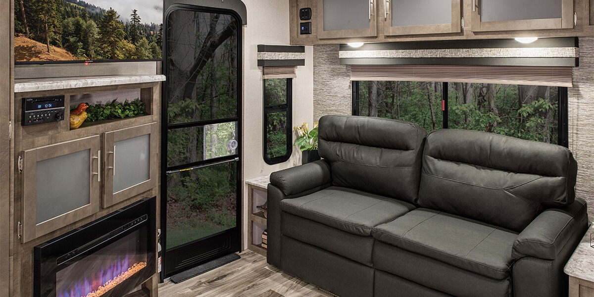 2019 KZ RV Connect C291RL Travel Trailer Living Room