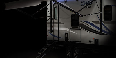 2019 KZ RV Connect C261RKK Travel Trailer Exterior Awning