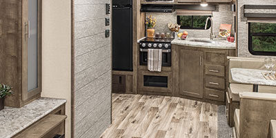 2019 KZ RV Connect C261RKK Travel Trailer Kitchen