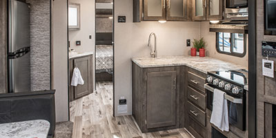 2019 KZ RV Connect C261RL Travel Trailer Kitchen