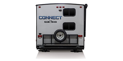 2019 KZ RV Connect C271BHK Travel Trailer Exterior Rear Profile