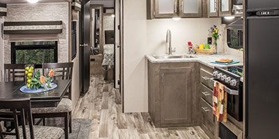 2019 KZ RV Connect C291RL Travel Trailer Kitchen