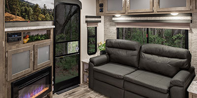 2019 KZ RV Connect C291RL Travel Trailer Living Room