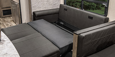 2019 KZ RV Connect C332BHK Travel Trailer Sofa Down