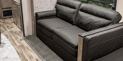 2019 KZ RV Connect C332BHK Travel Trailer Sofa