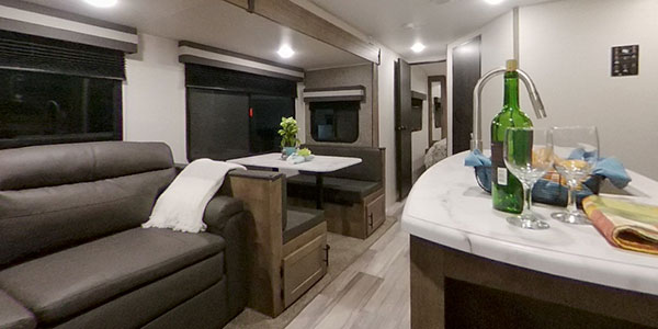 2019 KZ RV Connect C332BHK Travel Trailer Interior 360